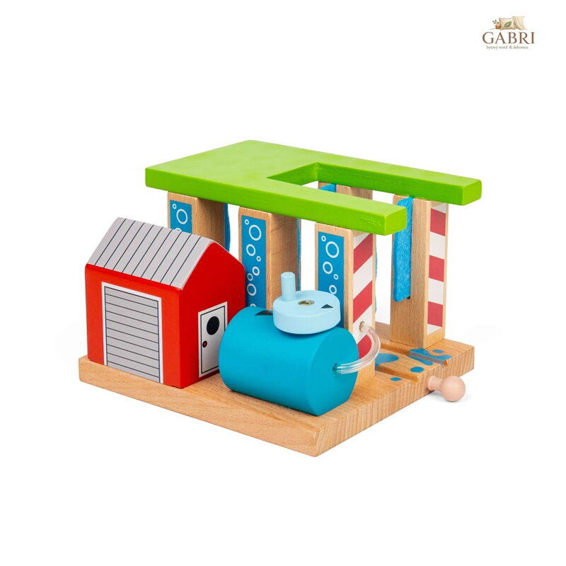Bigjigs Rail Vlaková myčka - poškozený obal