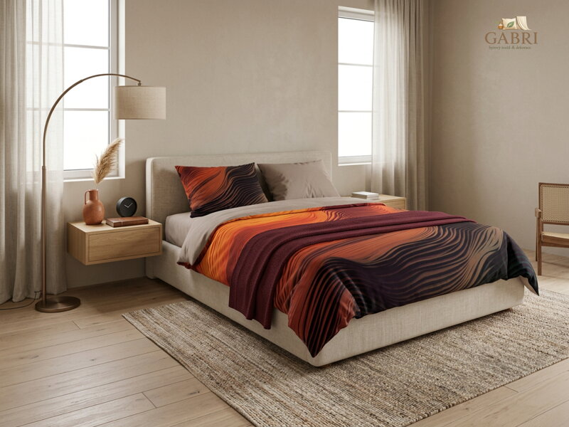 Moderní 3D povlečení 140x200, 70x90 Imagine brown