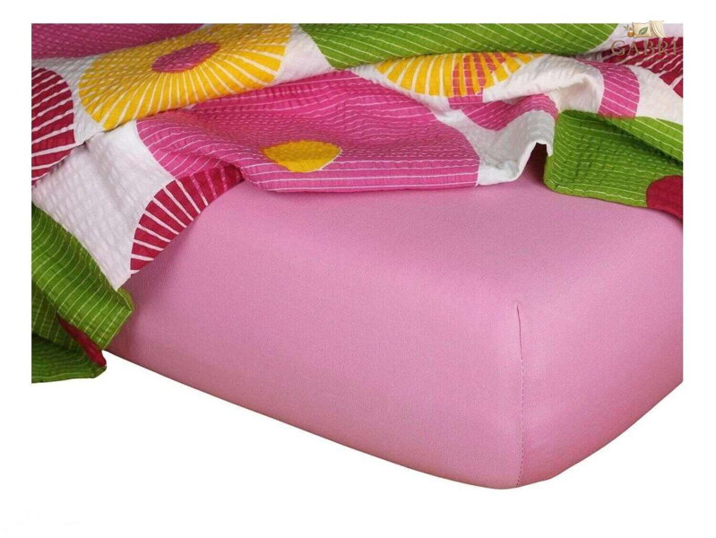 Jersey prostěradlo 60x120x10 cm II.jakost starorůžová