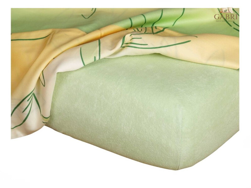 Froté prostěradlo 90x200x20 hrášek Nestandard
