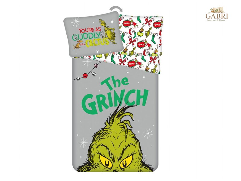 Povlečení Grinch The Grinch 140x200, 70x90 cm
