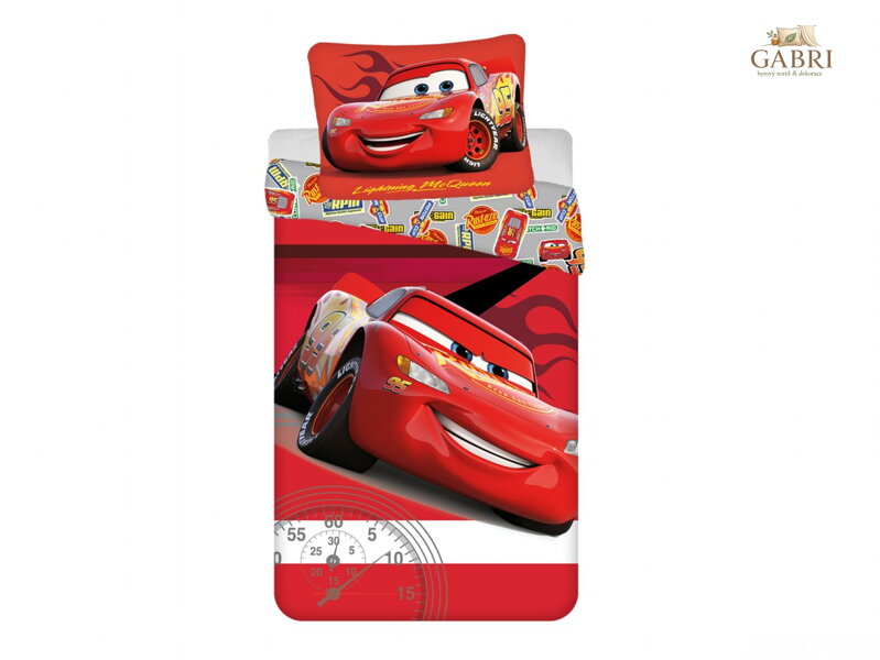 Jerry Fabrics Povlečení Cars Legend 140x200, 70x90 cm
