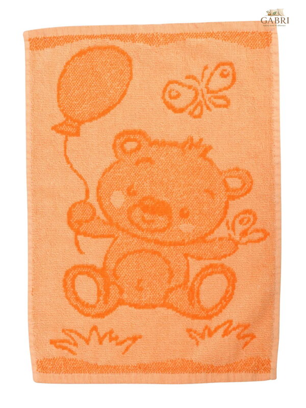 Profod Dětský ručník Bear orange 30x50 cm