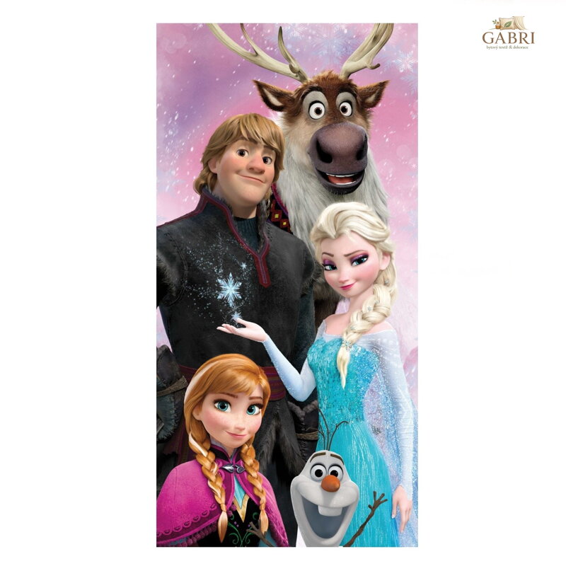 Jerry Fabrics Osuška Frozen Family 04 70x140 cm