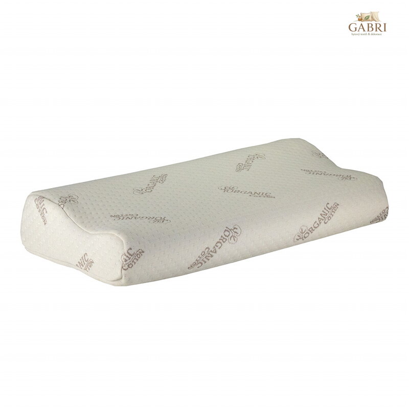 Ivorimatex Tvarovaný paměťový polštář TIBI 59x33x12 cm