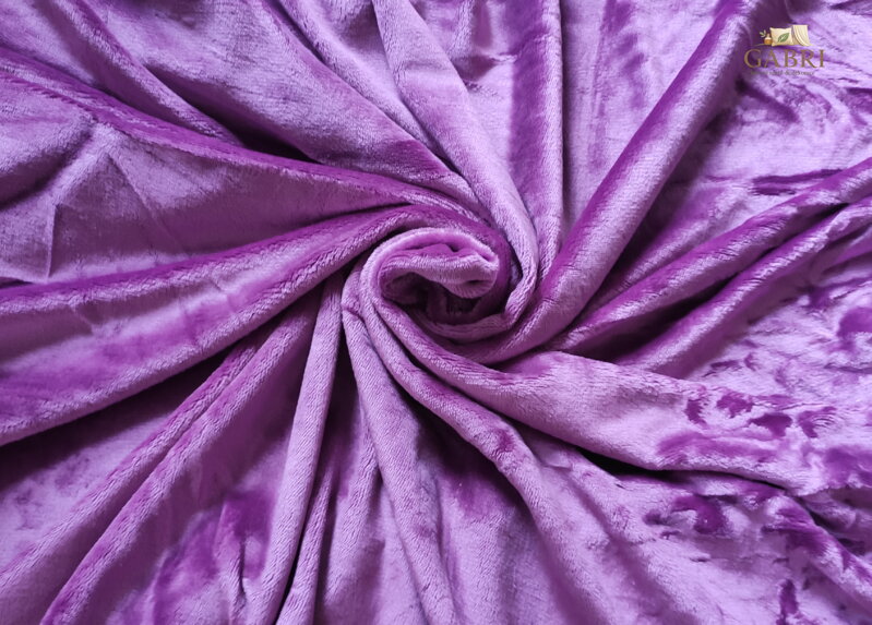 Mikroflanel napínací prostěradlo - fialové, 180 x 200