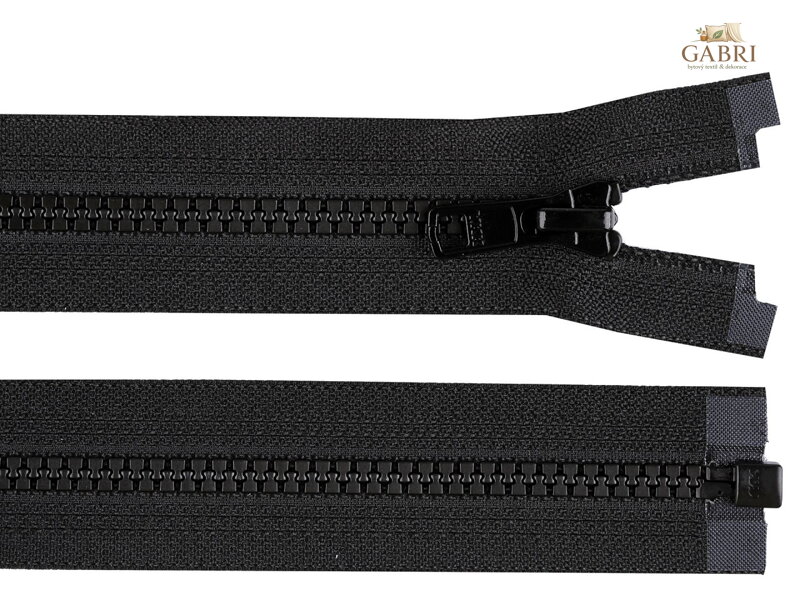 Kostěný zip YKK No 5 délka 60 cm bundový