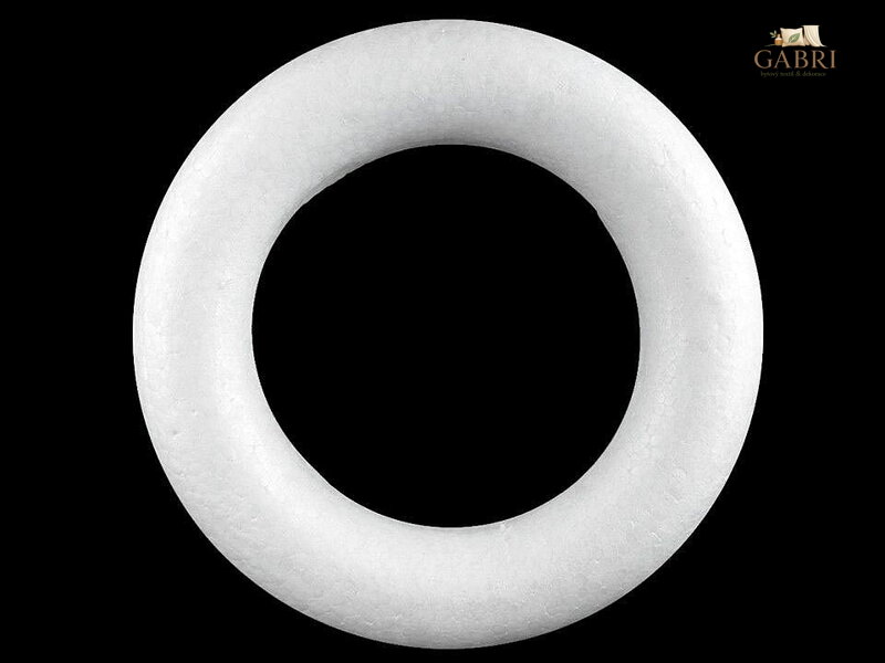 Věnec Ø35 cm polystyren seříznutý