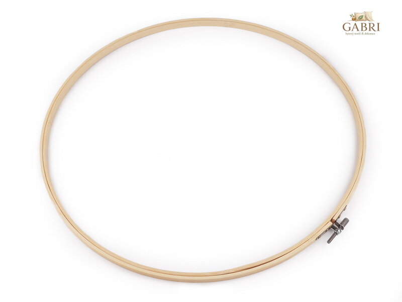 Vyšívací kruh bambusový, extra velký Ø33; 35,5; 40 cm