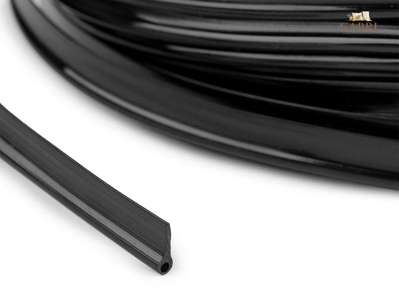 Výpustek plastový plochý šíře 10 mm na tašky a kabelky