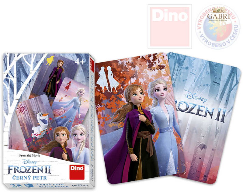 DINO Hra karetní Černý Petr Frozen II (Ledové Království) *SPOLEČENSKÉ HRY*