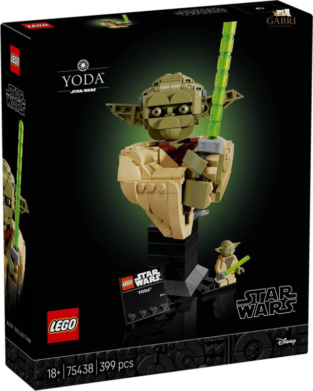 LEGO STAR WARS Hvězdné války Busta Yody 75438 STAVEBNICE