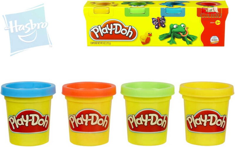 HASBRO PLAY-DOH Modelína mini set 4 barvy v krabičce