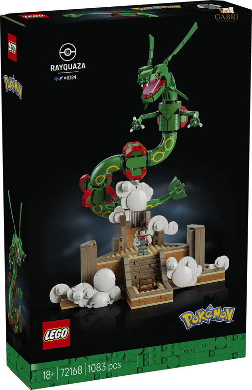 LEGO POKÉMON Rayquaza 72168 STAVEBNICE