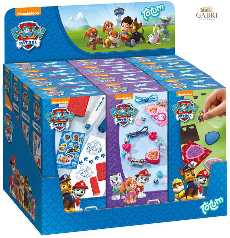 Kreativní mini sada Tlapková Patrola (Paw Patrol) 3 druhy v krabičce