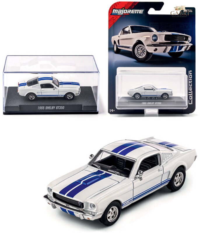 MAJORETTE Auto Mustang Shelby GT350 Collection 1965 kovový model