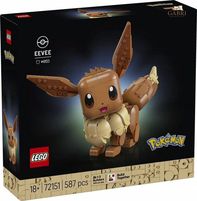 LEGO Pokémon Eevee 72151 STAVEBNICE