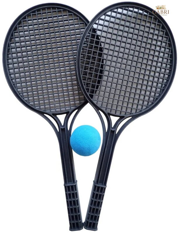 ACRA Tenis soft sada 2 pálky s míčkem na líný tenis