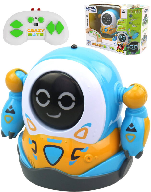 RC Robot Roll programovatelný na vysílačku na baterie Světlo Zvuk