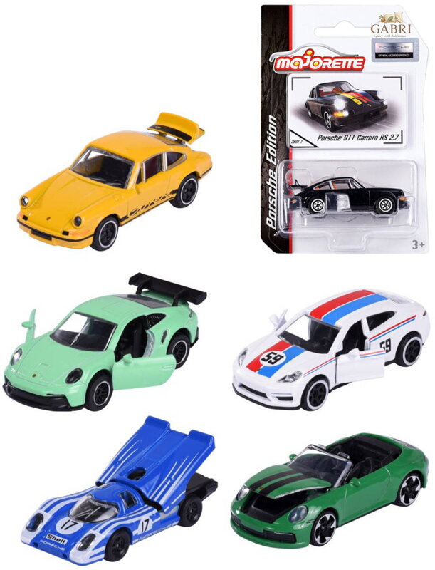 MAJORETTE Auto Porsche Motorsport Premium kovový model 6 druhů