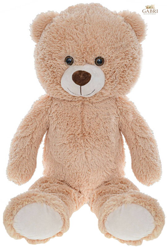 PLYŠ Medvěd 80cm světle hnědý Plush Friends *PLYŠOVÉ HRAČKY*