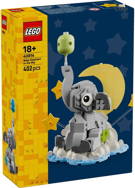 LEGO Slůně na obloze 40814 STAVEBNICE