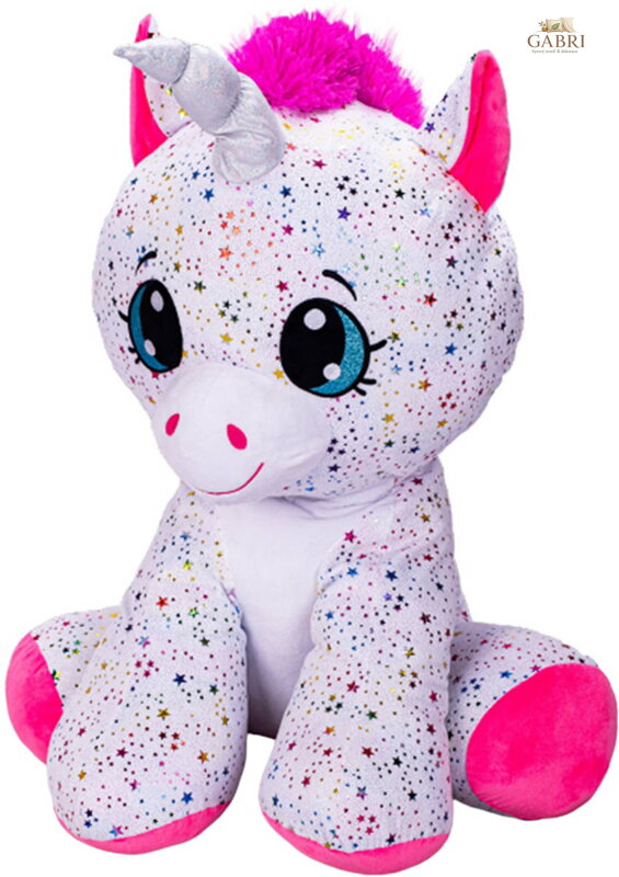 PLYŠ Jednorožec Star Sparkle 70cm třpytivý sedící *PLYŠOVÉ HRAČKY*