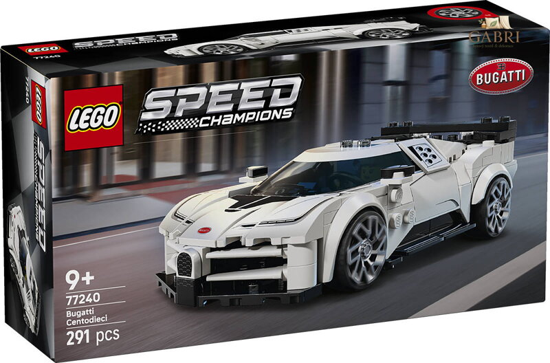 LEGO SPEED CHAMPIONS Auto Bugatti Centodieci 77240 STAVEBNICE