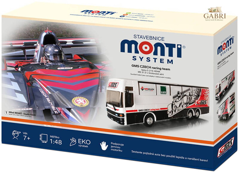 SEVA Monti System 31.3 Bus Setra GMS Czech racing team MS31.3 0108-31.3