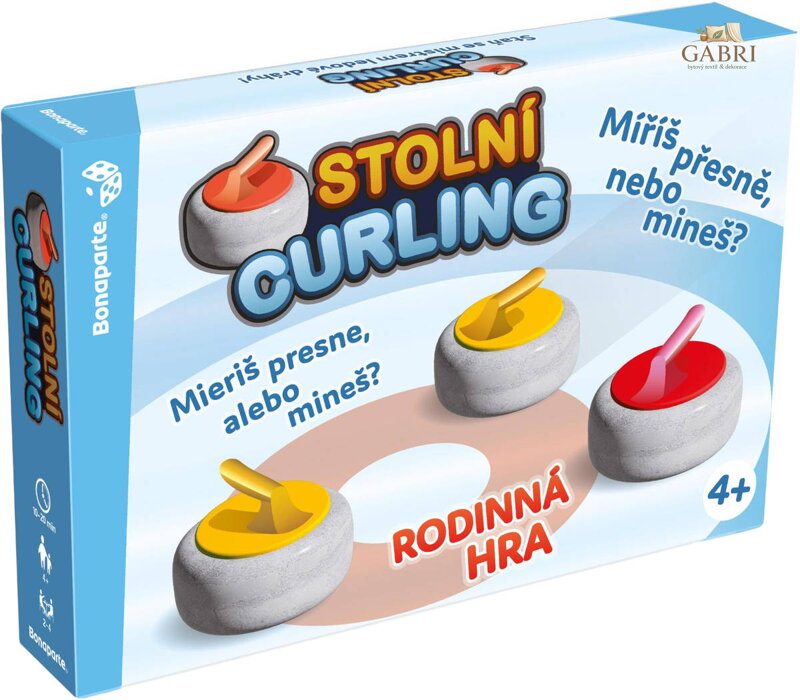 BONAPARTE HRA Curling stolní *SPOLEČENSKÉ HRY*