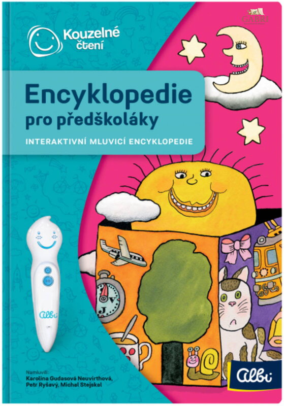 ALBI Kouzelné čtení Kniha interaktivní Encyklopedie pro předškoláky