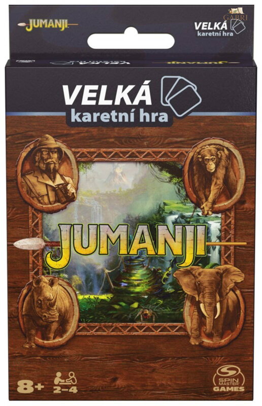 SPIN MASTER HRA Jumanji velká karetní hra *SPOLEČENSKÉ HRY*