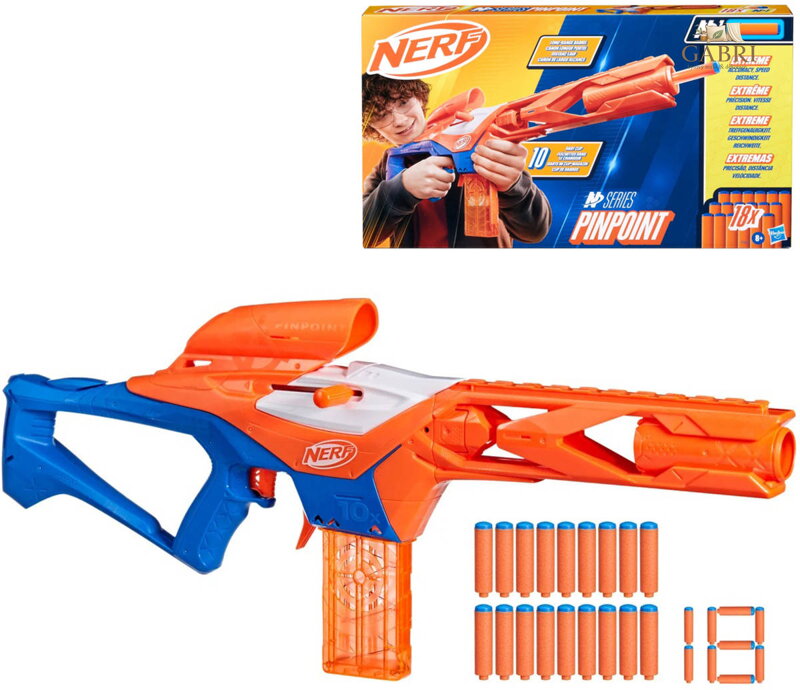 HASBRO NERF N Series Pinpoint set dětský blaster + 18 šipek