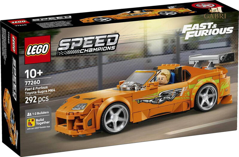 LEGO SPEED CHAMPIONS Auto Toyota Supra MK4 77260 STAVEBNICE