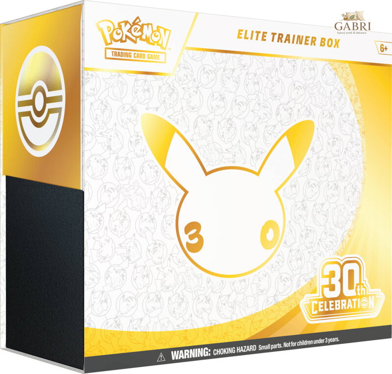 Pokémon TCG: 30th Celebration Elite Trainer Box set 9x booster s doplňky