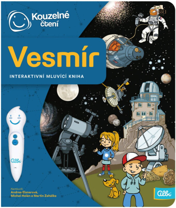 ALBI Kouzelné čtení Kniha interaktivní Vesmír