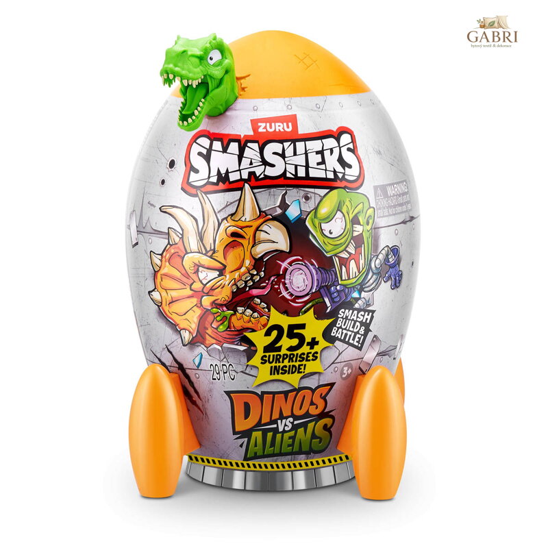 ZURU Smashers: Dinos vs Aliens: Rocket raketka s překvapením
