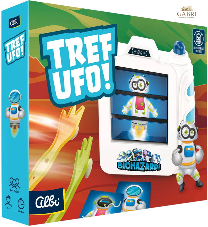 ALBI HRA Tref UFO! postřehová *SPOLEČENSKÉ HRY*