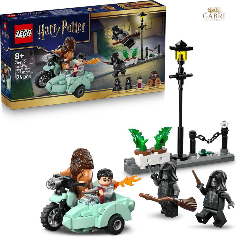 LEGO HARRY POTTER Hagrid a Harryho útěk ze Zobí ulice 76459 STAVEBNICE