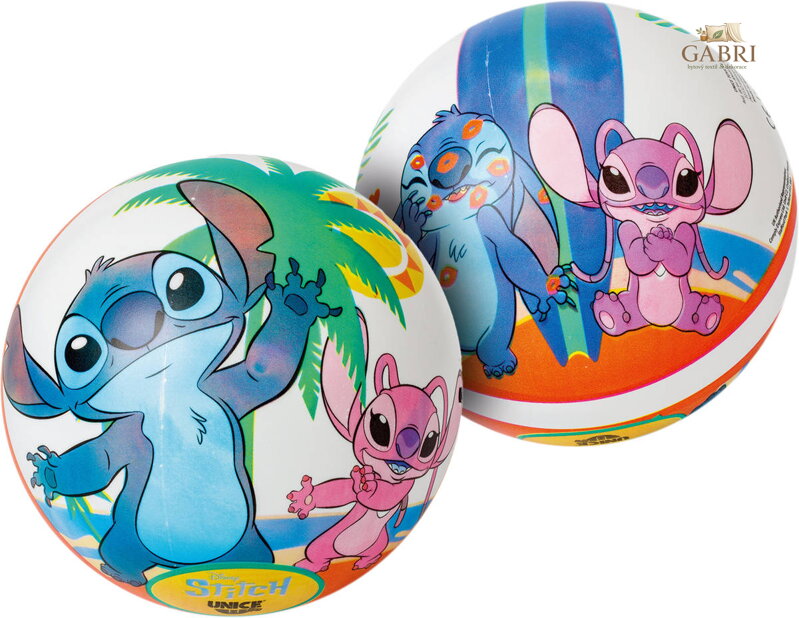 DINO Míč Disney Stitch 23cm potištěný baby balonek