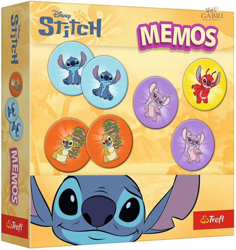 TREFL HRA Pexeso Lilo a Stitch *SPOLEČENSKÉ HRY*