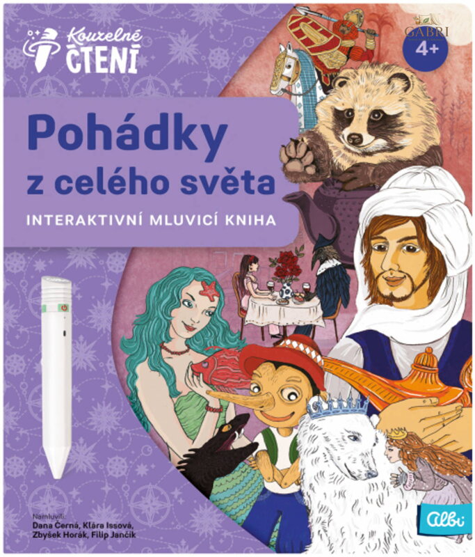 ALBI Kouzelné čtení Kniha interaktivní Pohádky z celého světa