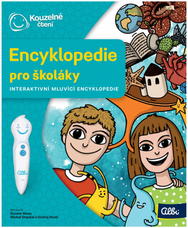 ALBI Kouzelné čtení Kniha interaktivní Encyklopedie pro školáky
