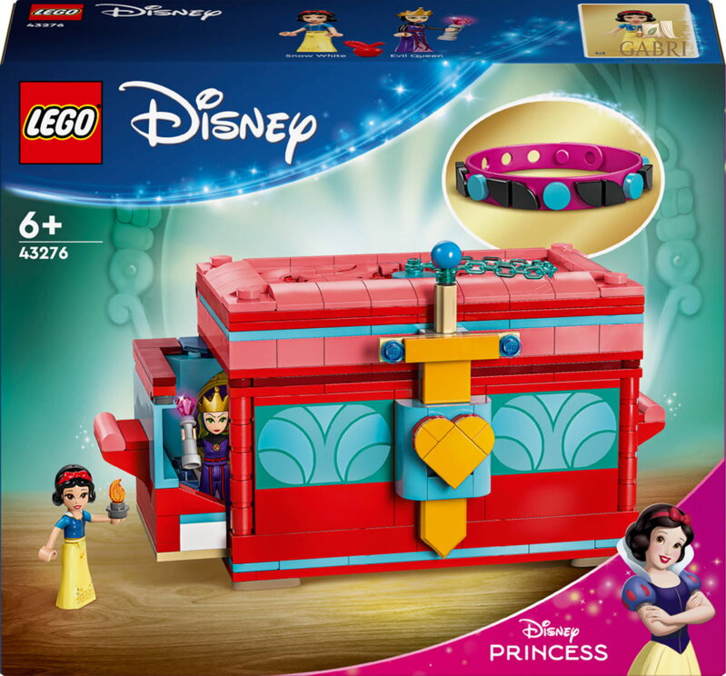 LEGO DISNEY Sněhurčina šperkovnice 43276 STAVEBNICE