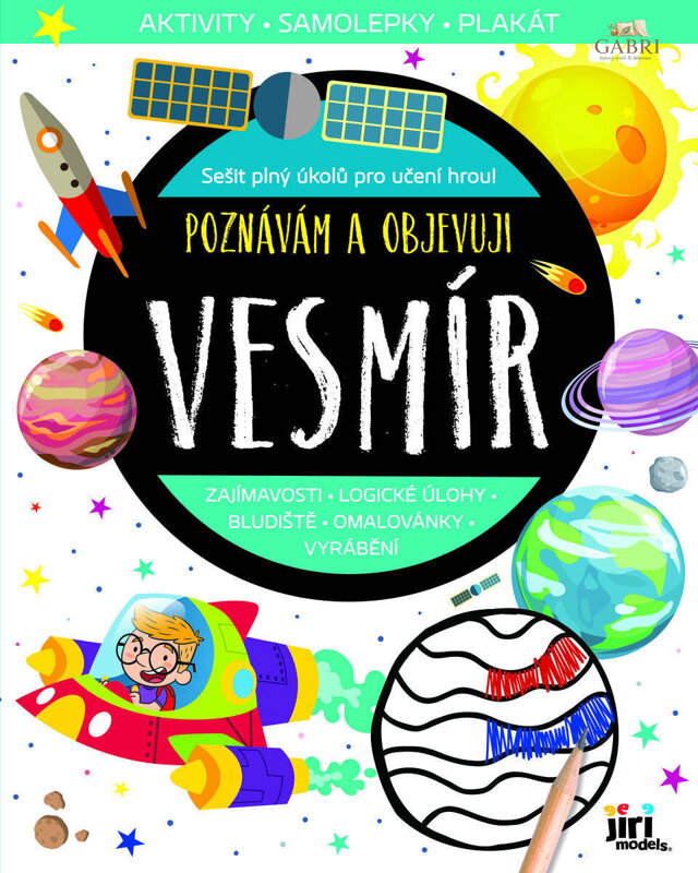 JIRI MODELS Poznávám a objevuji Vesmír sešit s aktivitami