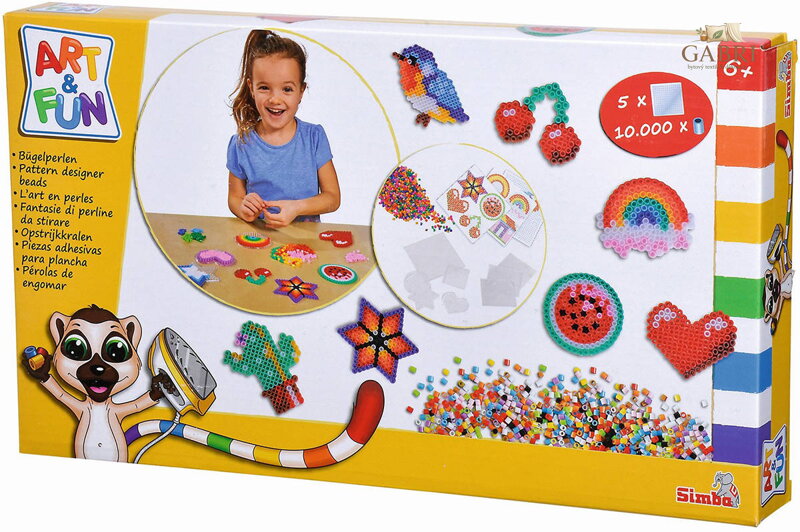 SIMBA Zažehlovací korálky Art&Fun dárková sada 10000ks