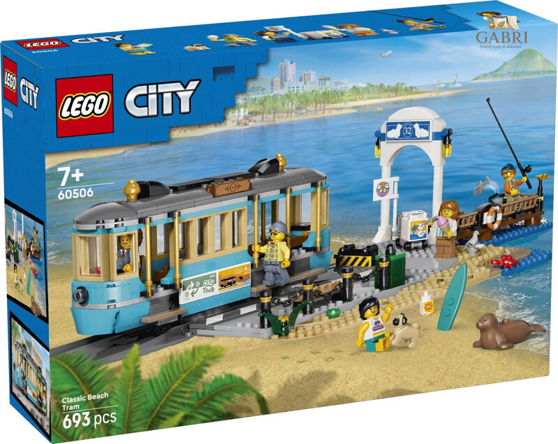 LEGO CITY Historická plážová tramvaj 60506 STAVEBNICE