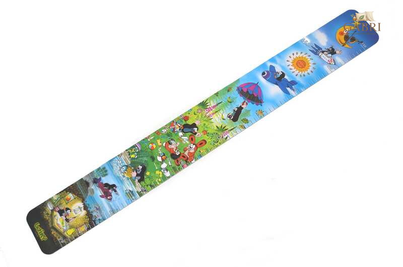 Metr dětský Krtek (krteček) nástěnný obrázkový 70-150cm tvrdý karton