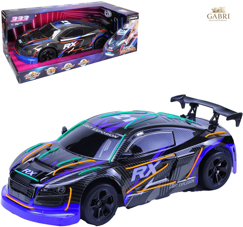 RC Auto sportovní Light Explosion na vysílačku 2,4GHz na baterie Světlo