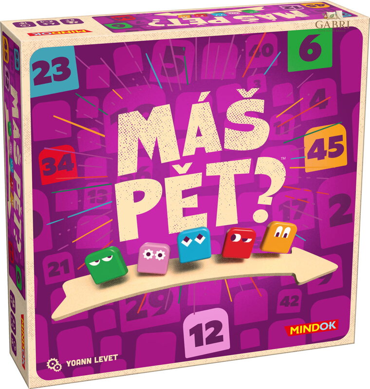 MINDOK HRA Máš pět ? *SPOLEČENSKÉ HRY*